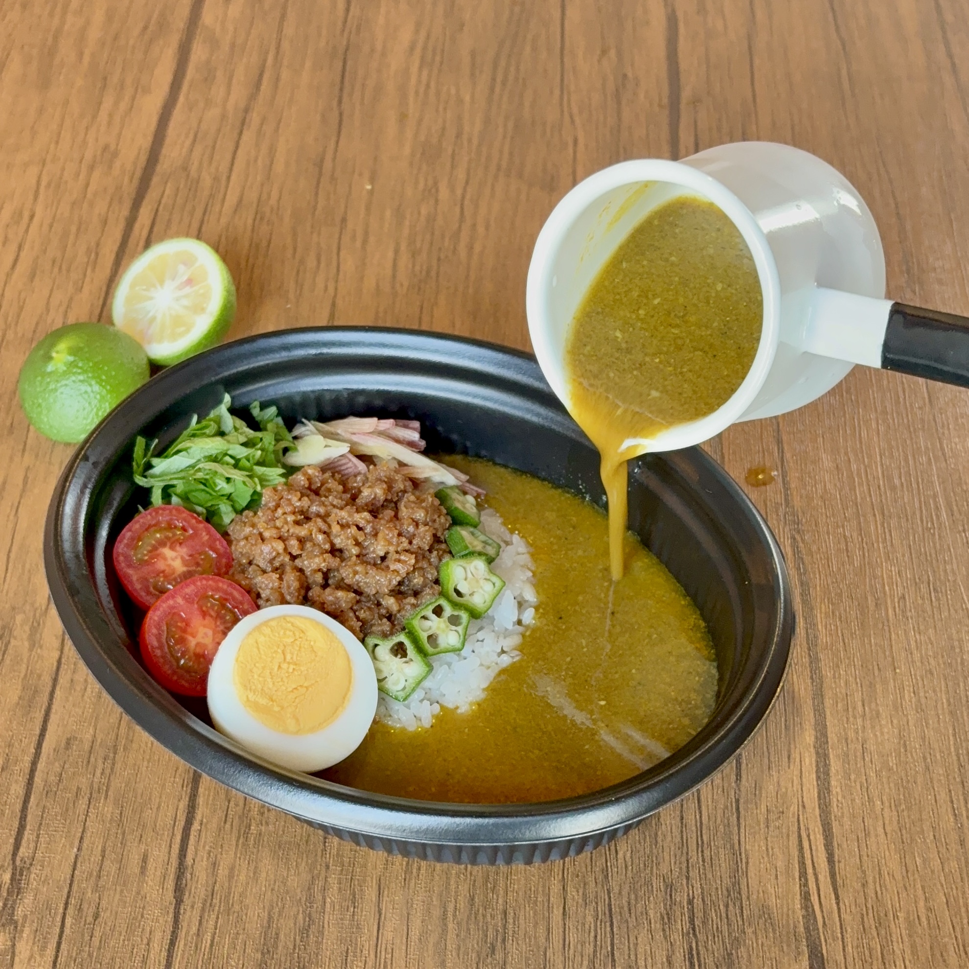 [夏のひんやりカレー」は９月末まで