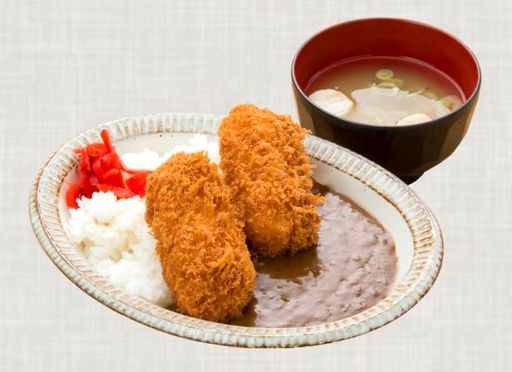 クリームコロッケカレー