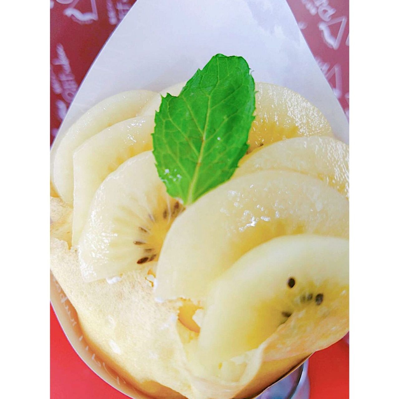 キウイの純正生クリーム