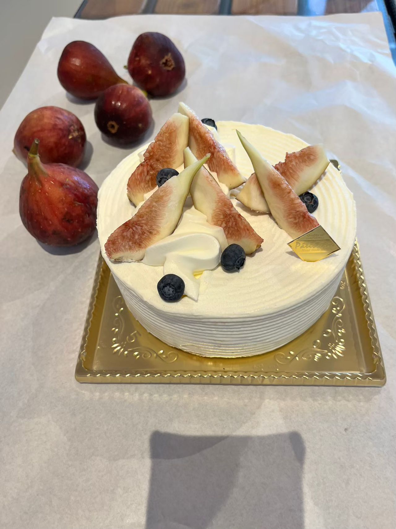 いちじくショートケーキ　（グルテンフリー対応）