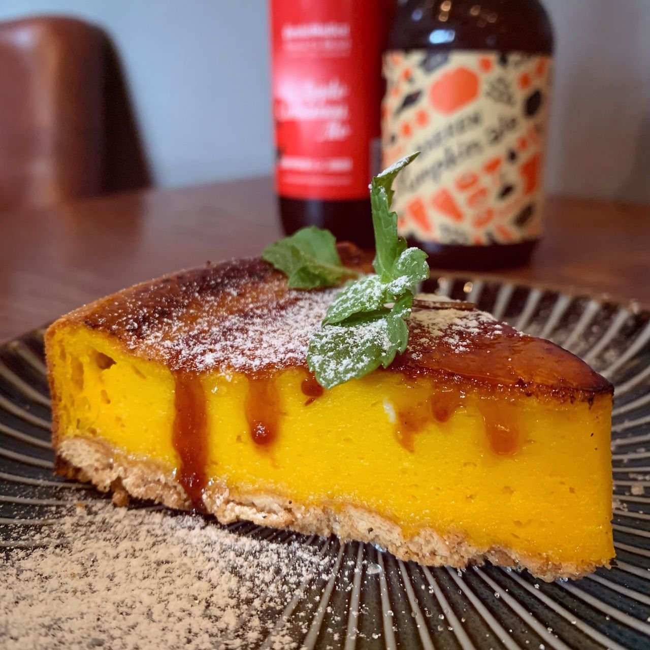 かぼちゃのブリュレチーズケーキ
