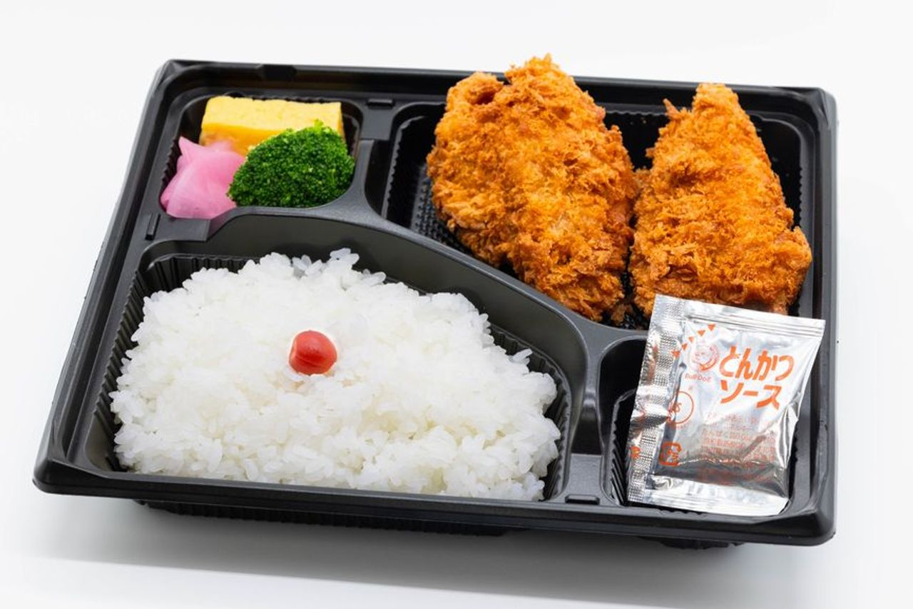 手作りチキンカツ弁当