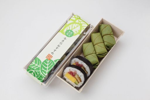 【期間限定販売】5/1㈮～5/31㈰　柿の葉すし／みょうが巻セット