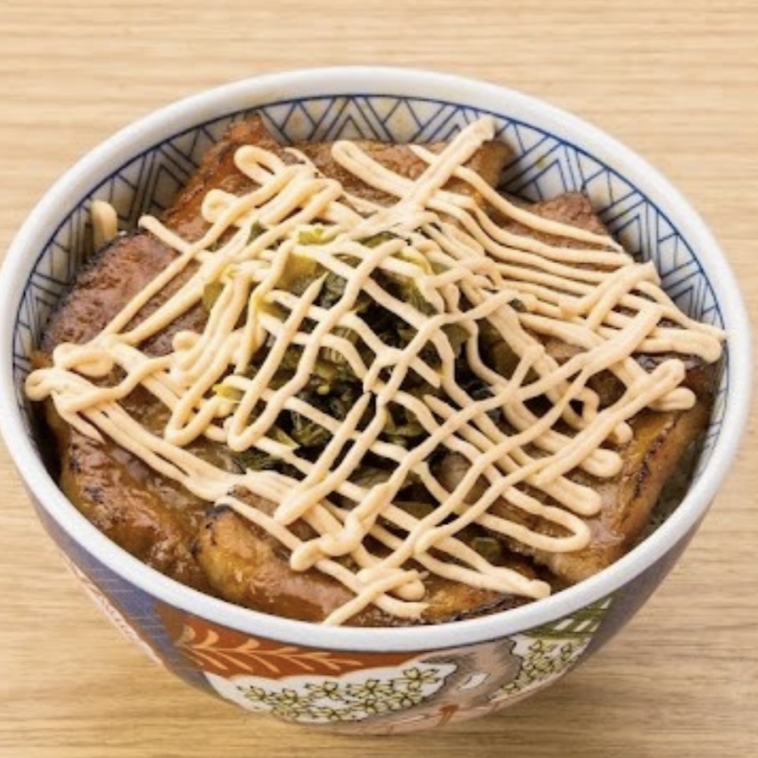 高菜明太マヨ豚丼〈肉大盛〉