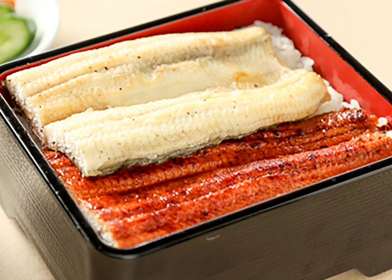 国産蒲焼白焼ダブルうな重