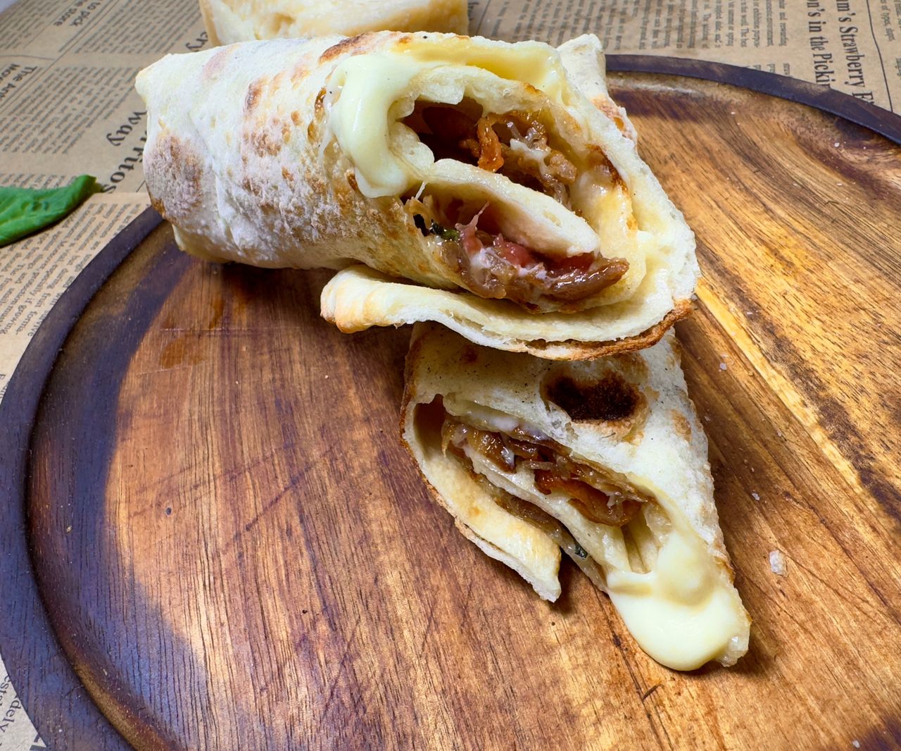 豚しそうめ　Pizza roll pork shiso