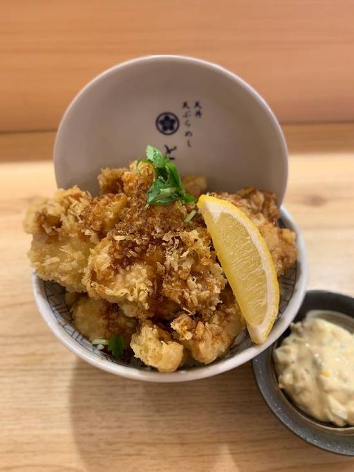 とり天丼