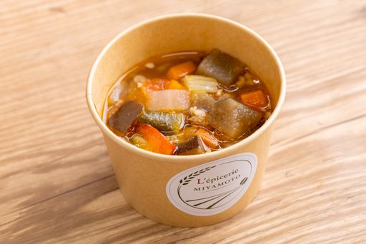 直農園 無農薬野菜たっぷりミネストローネ