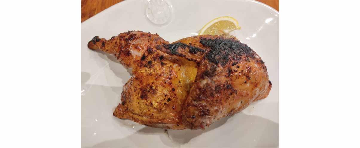 鶏半身ハーブソルト焼き