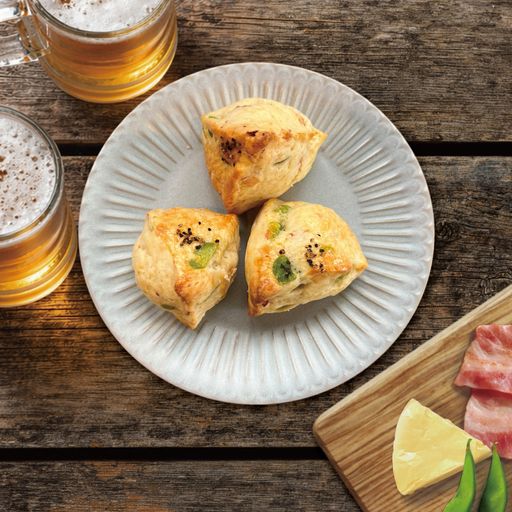 【5月限定】枝豆チーズベーコンペッパースコロン