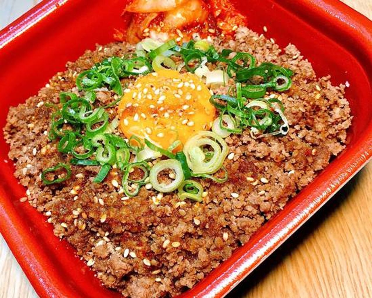 牛そぼろ丼 Flavored ground beef flake