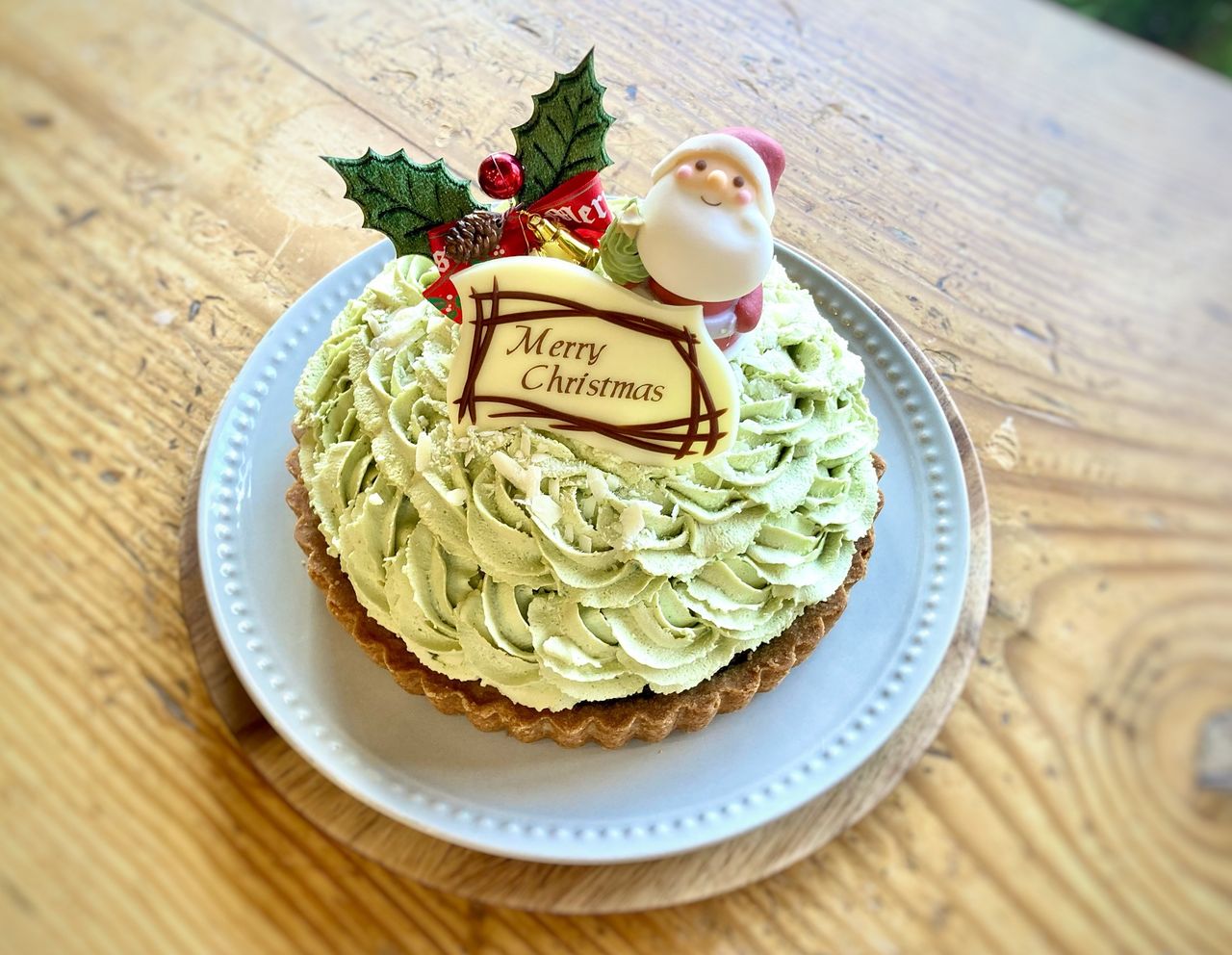 【2025年】X'masグリーンティwithマロン  15cm