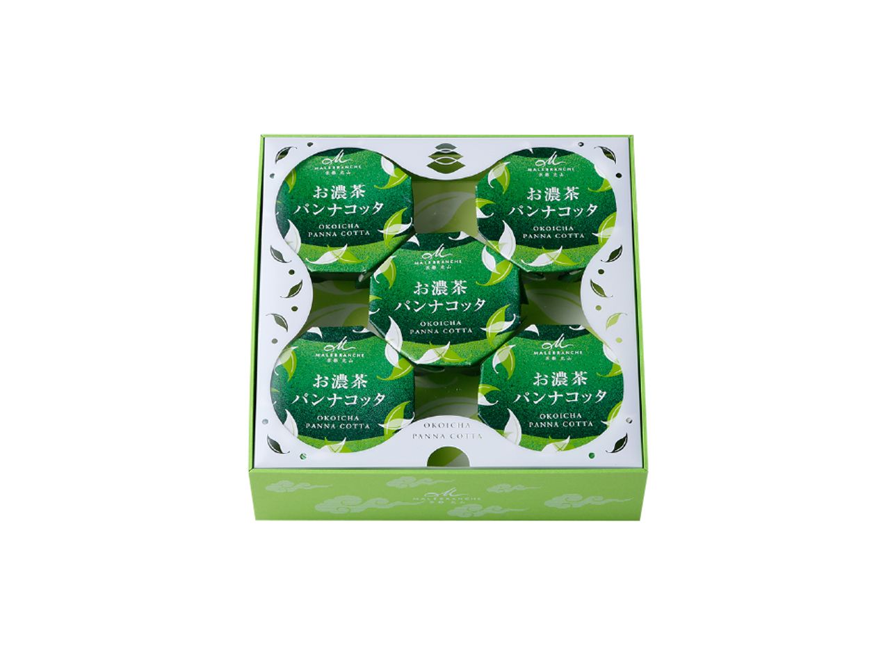 お濃茶パンナコッタ　5コ入