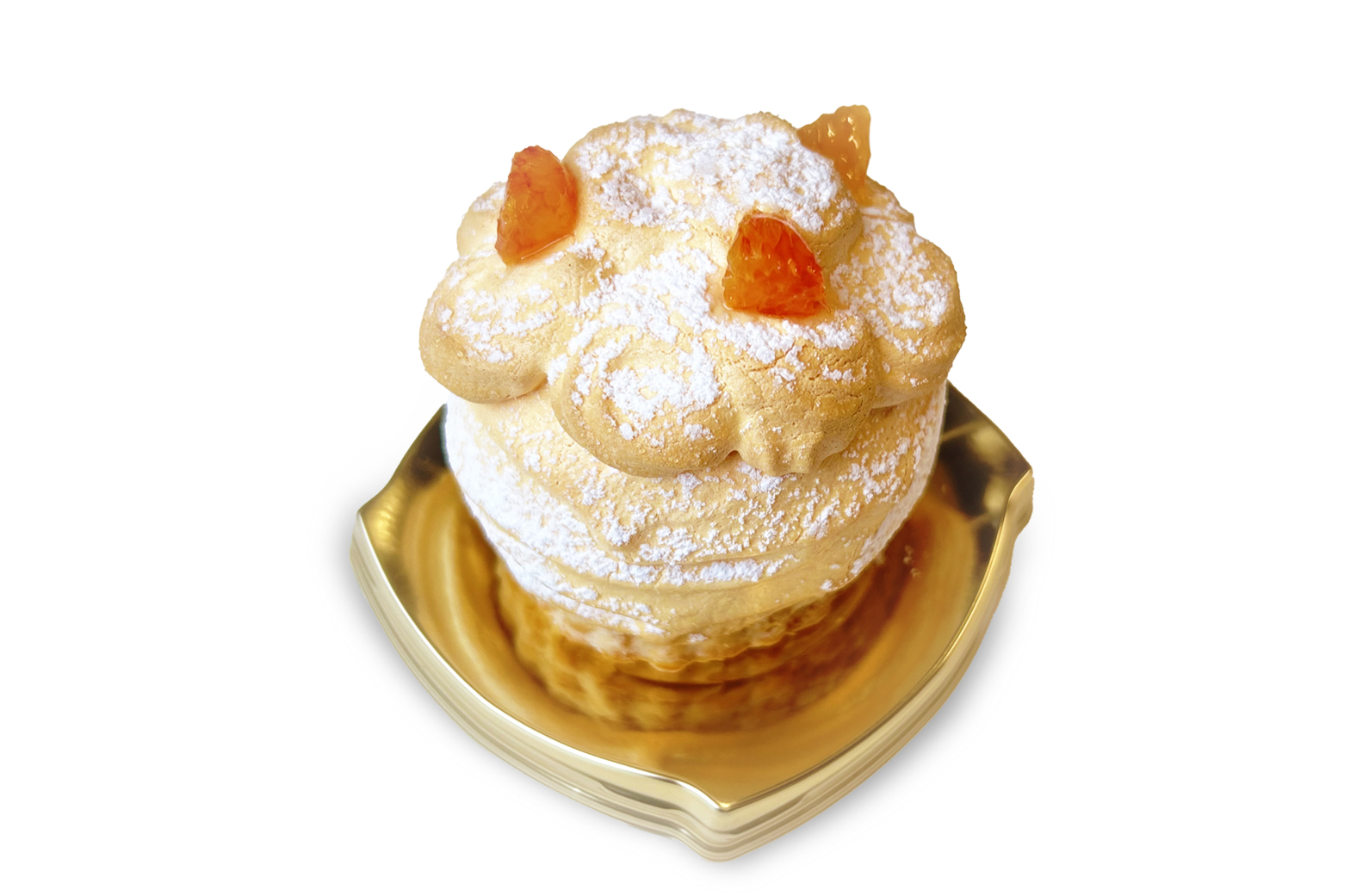 【カフェ】ブラッドオレンジのパイ