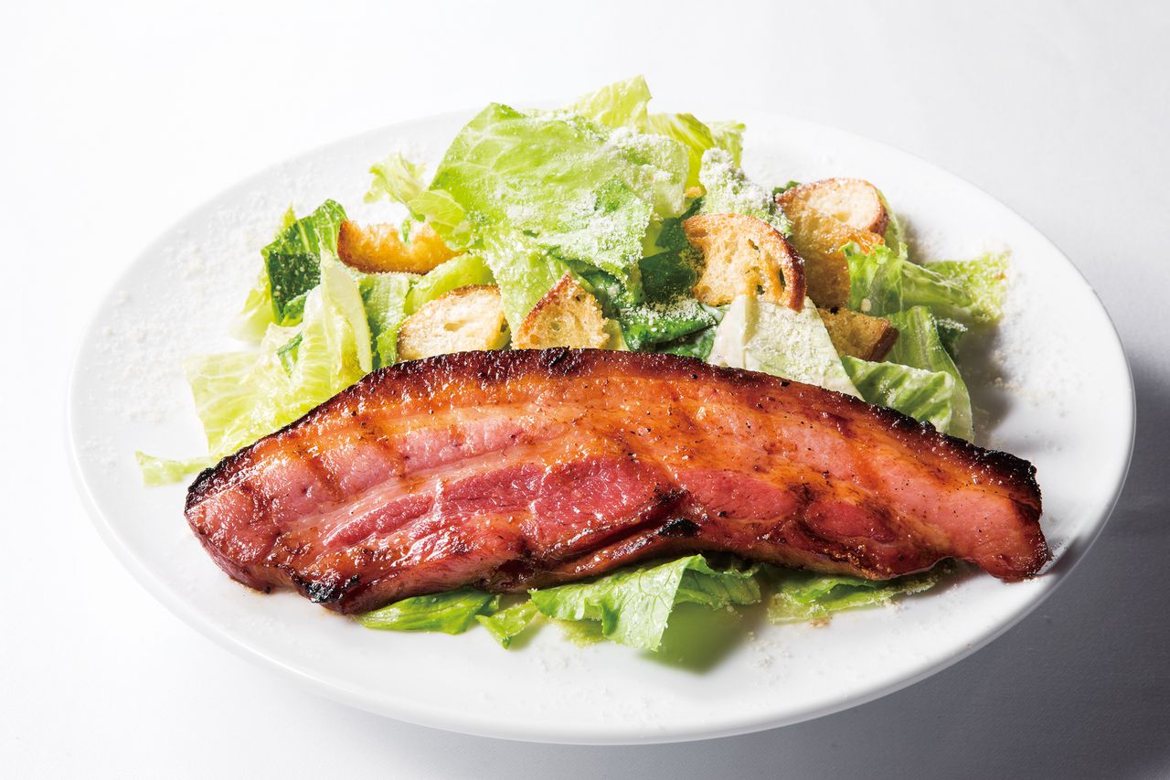 CAESAR SALAD WITH PREMIUM BACON シーザーサラダ　プレミアムベーコン付