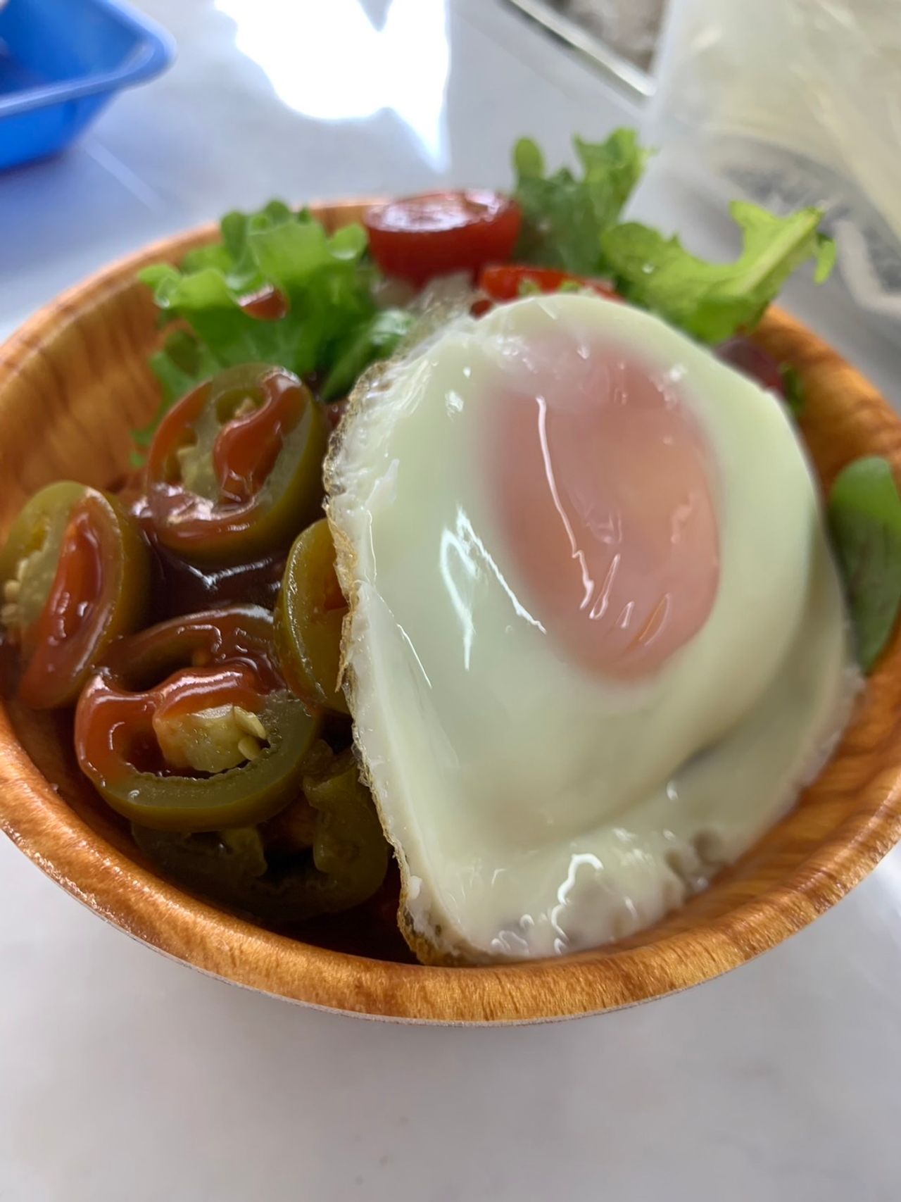 ハラペーニョロコモコ丼