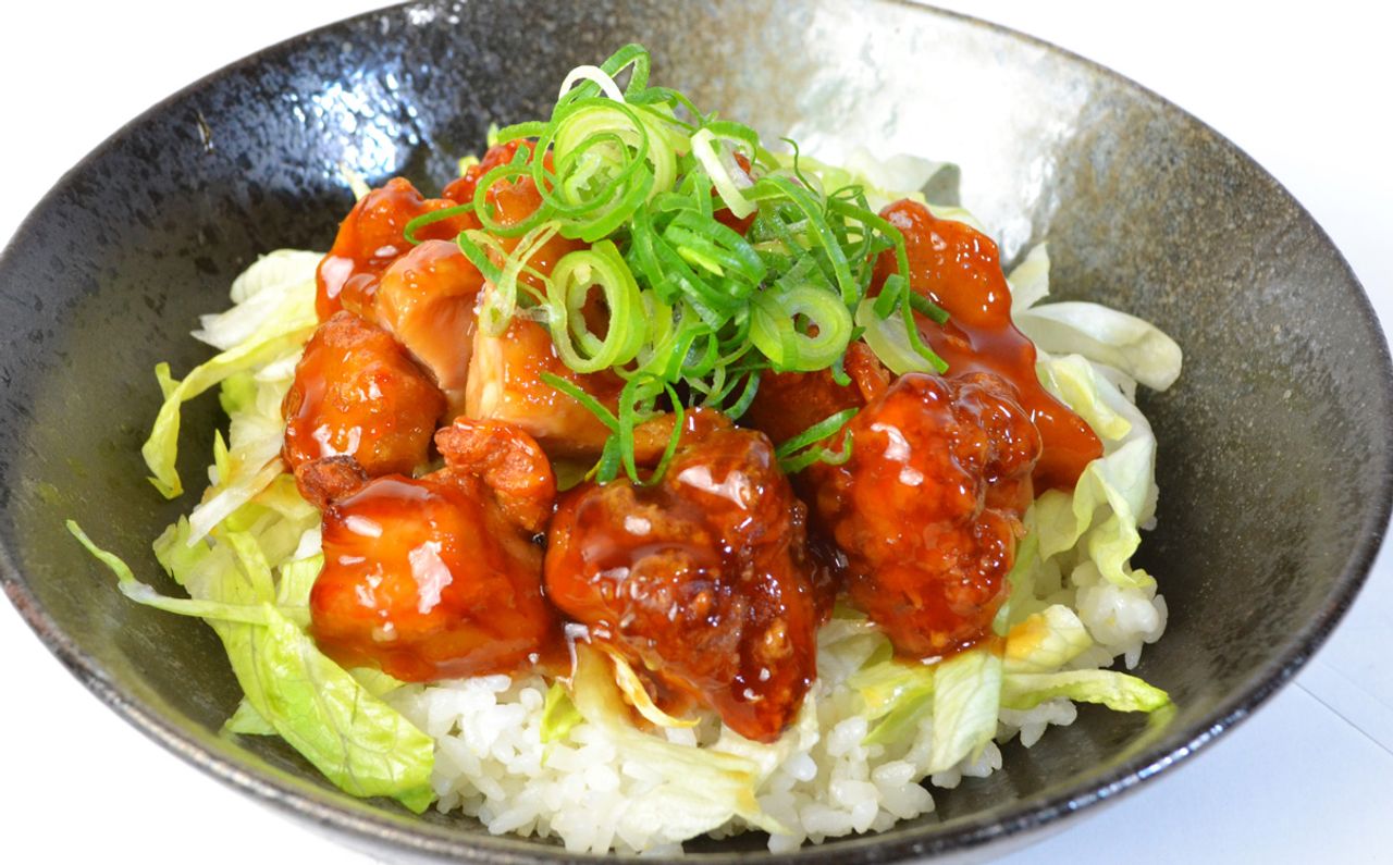 甘酢からあげ丼