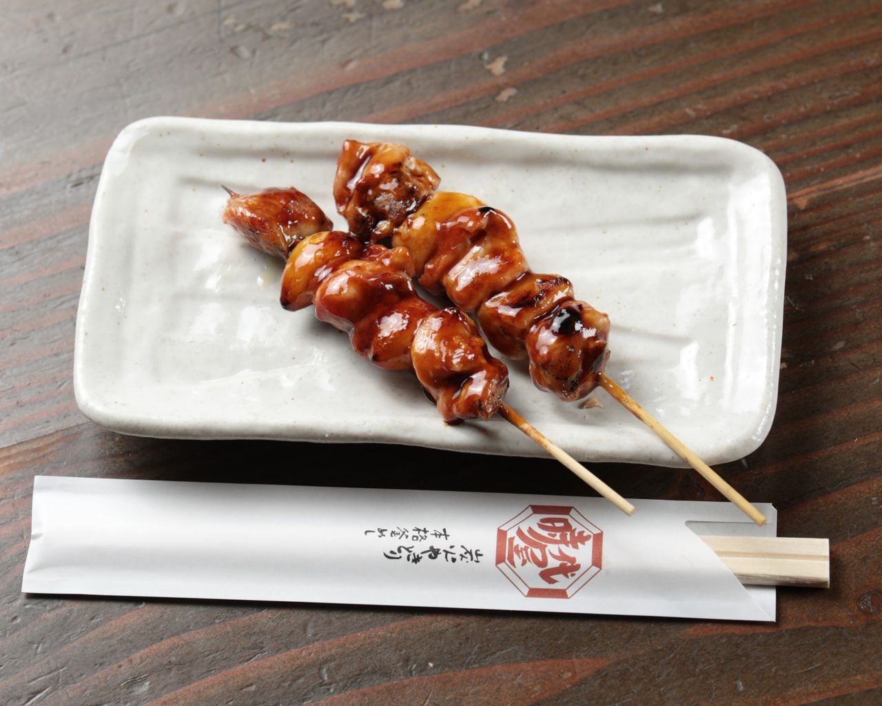 焼鳥にんにく串(２本)