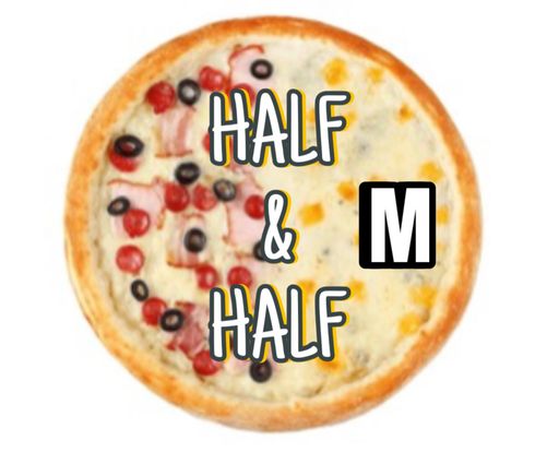 Mサイズ ハーフ＆ハーフ