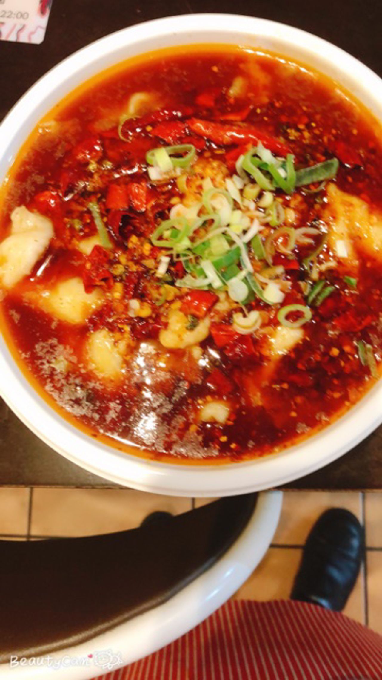 唐辛子ニンニク白身魚煮込み。水煮鱼