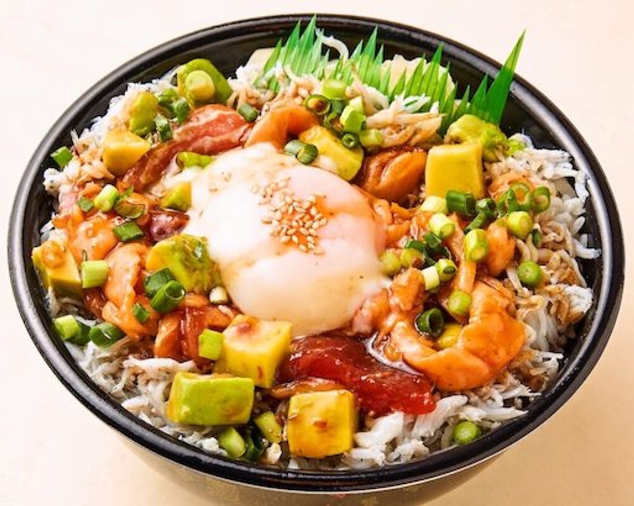 141.アボ玉ユッケ丼(Abo ball yukke bowl)