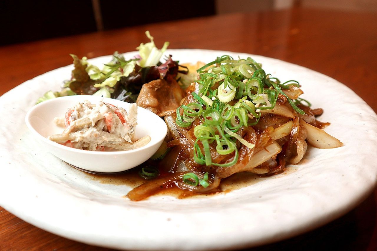 【単品】　豚の生姜焼きランチ