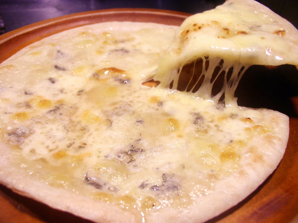 ゴルゴンゾーラのハニーピザ