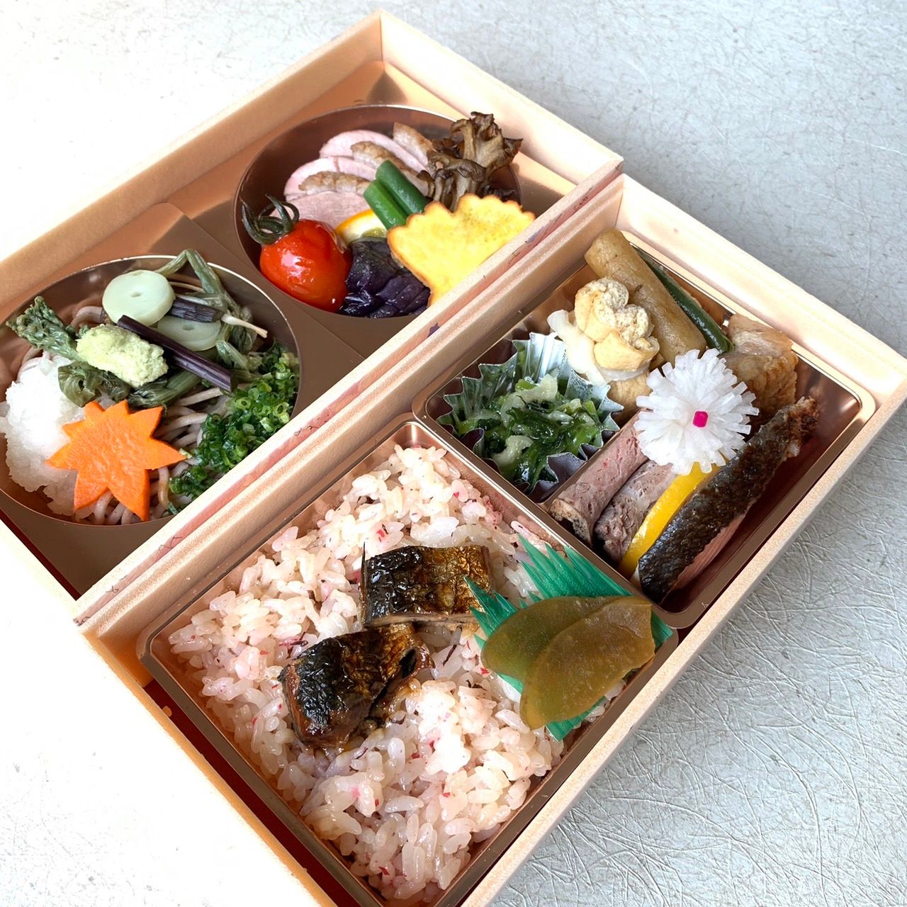 秋の味覚弁当