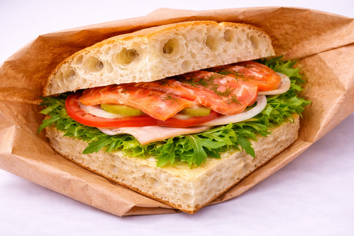 フォカッチャサンド スモークサーモン