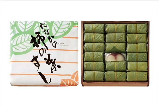柿の葉すし 木箱　さば 18個入り