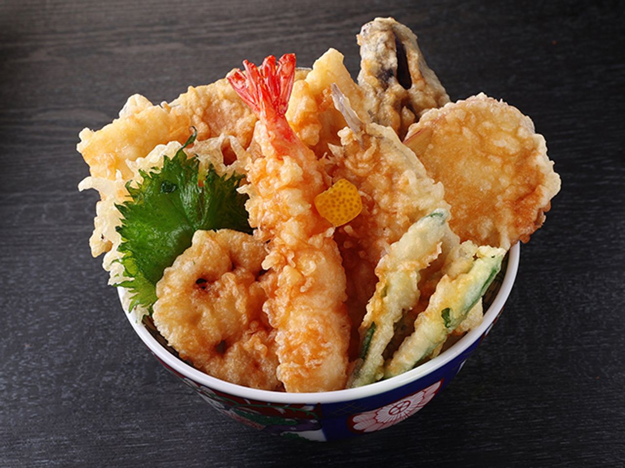 海老入り 10種の天丼