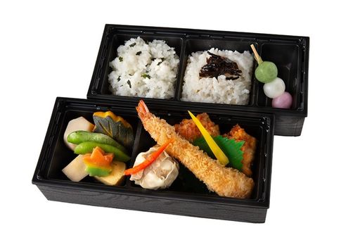 【群青】お子様弁当Bからあげやエビフライ、シューマイ