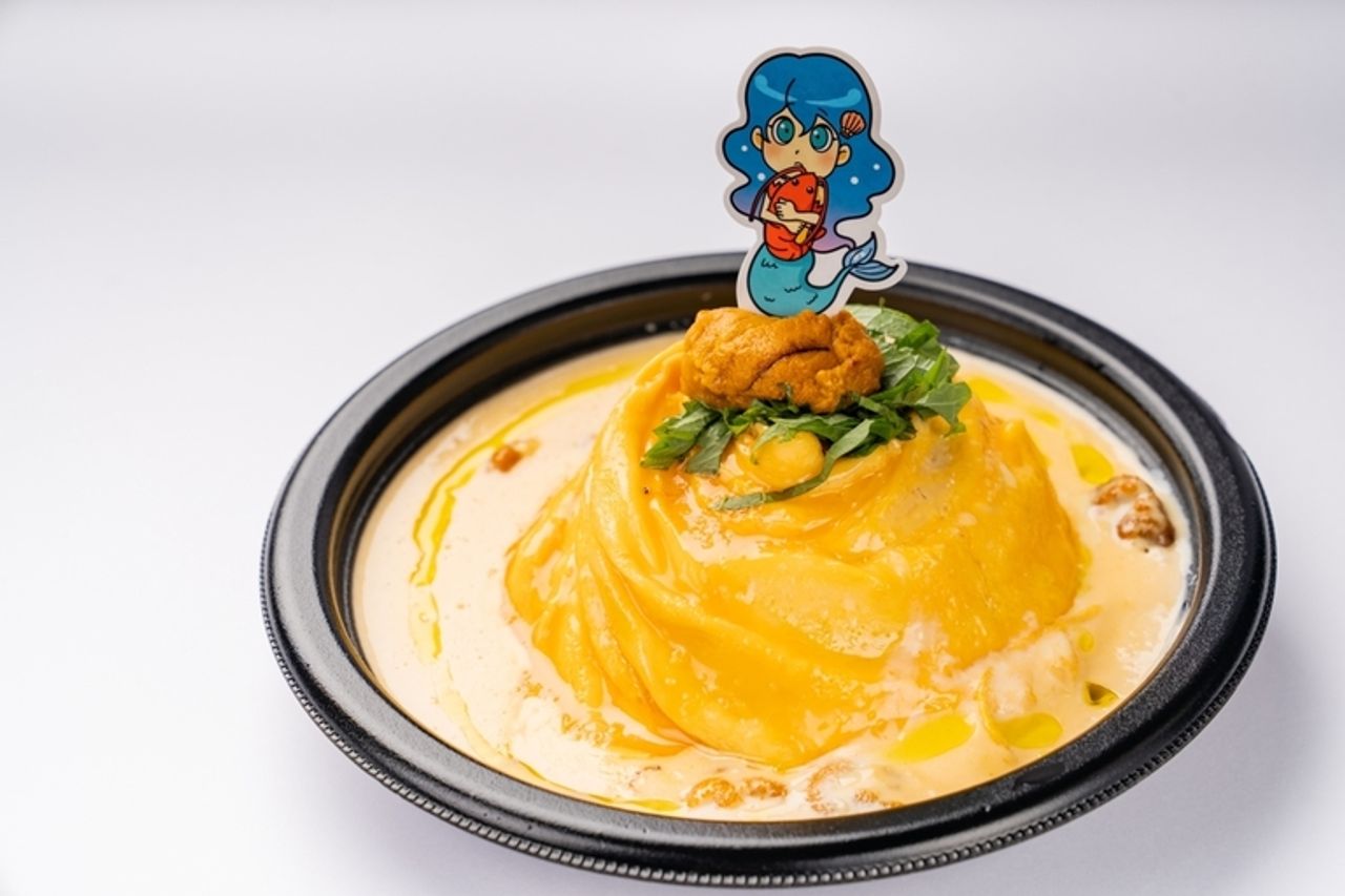 雲丹クリームオムライスのシーフード姫