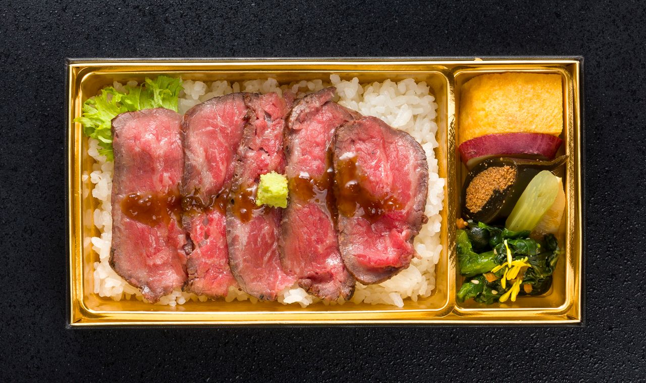 鳥取牛ローストビーフ弁当