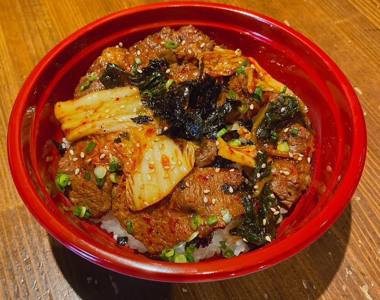 カルビキムチ丼