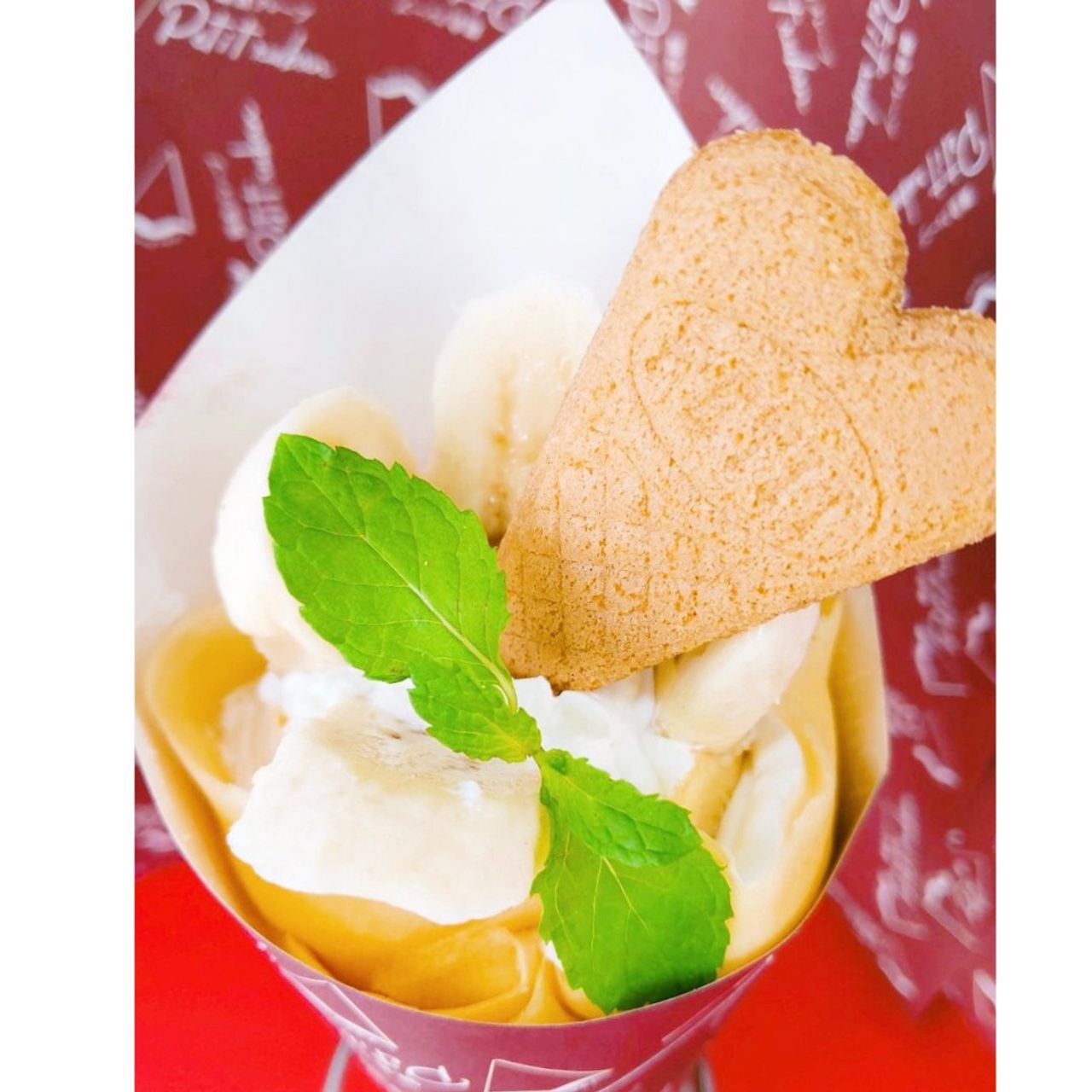 バナナの純正生クリーム