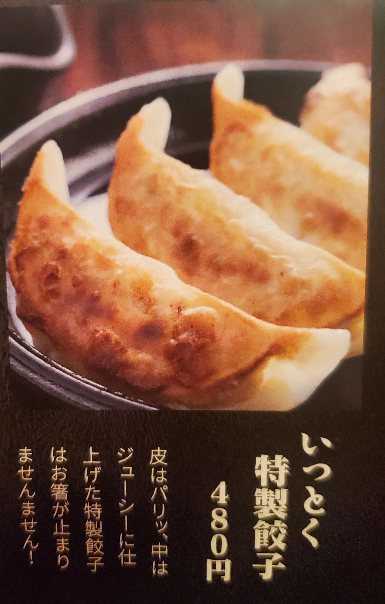 いっとく特性餃子