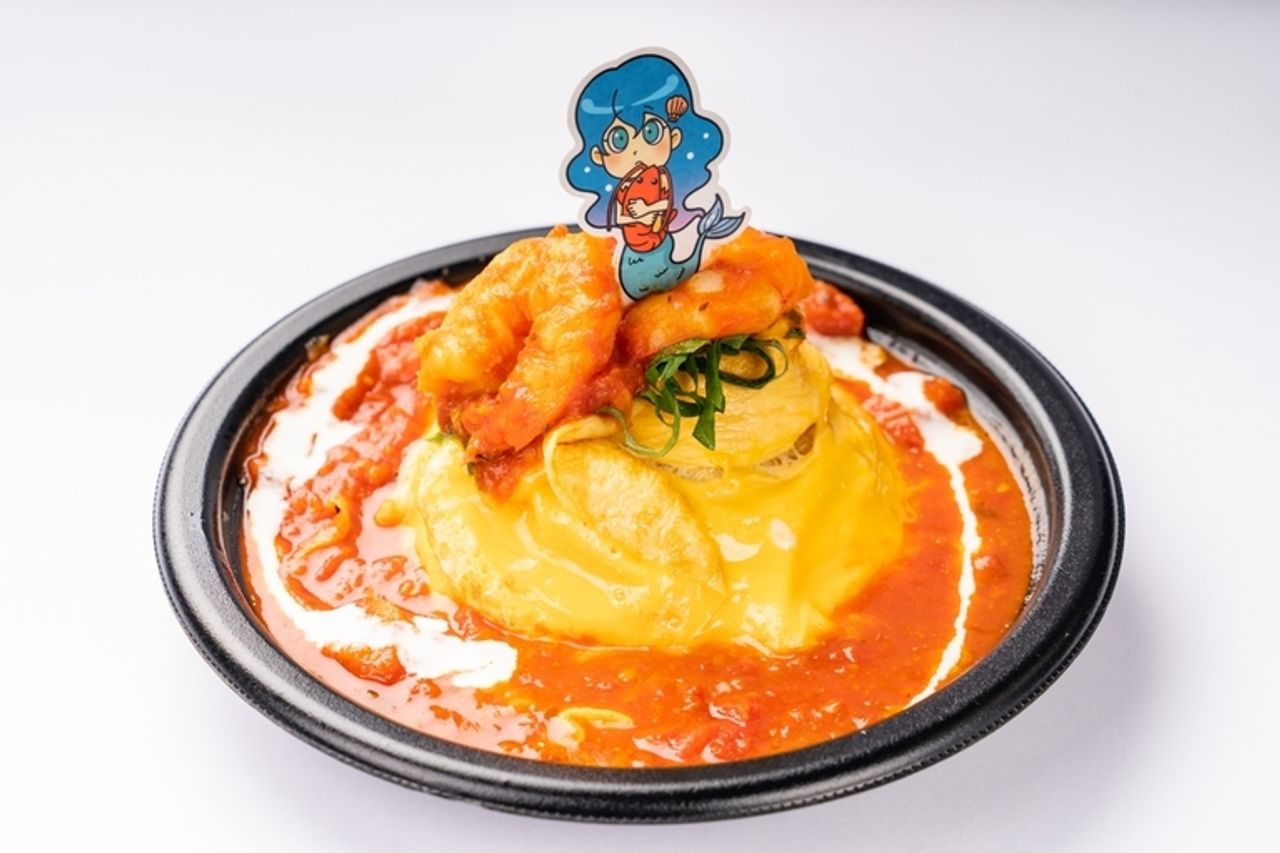 海老トマトオムライスのシーフード姫