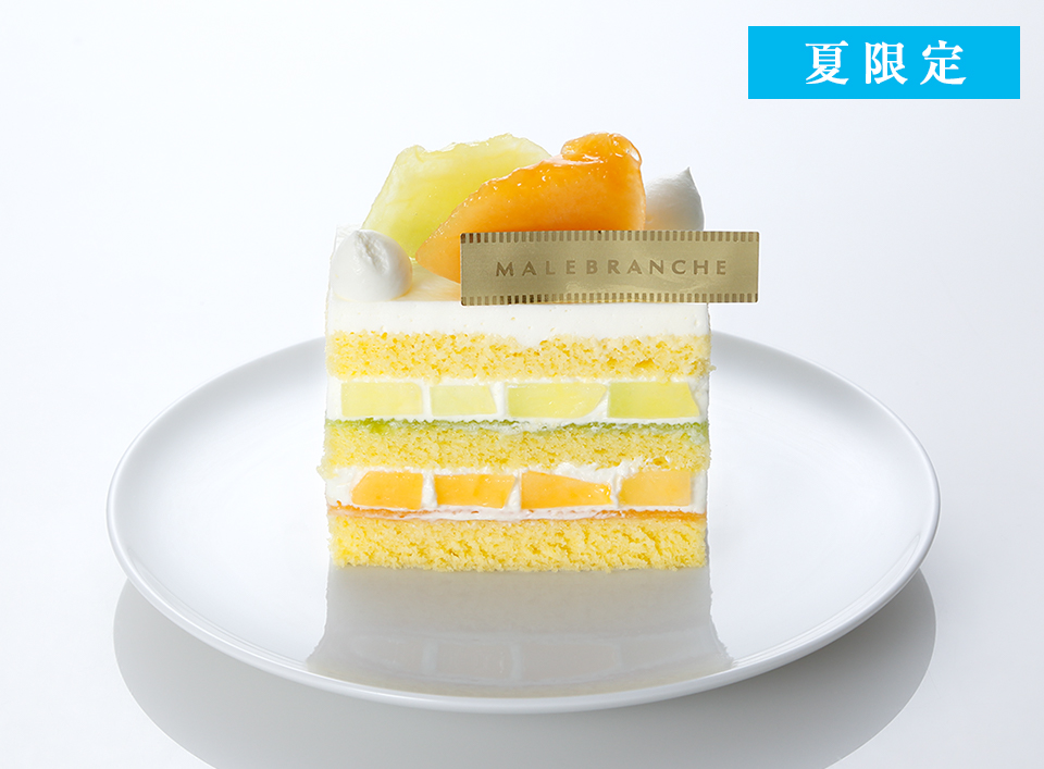 【季節限定】ジューシーメロンのショートケーキ