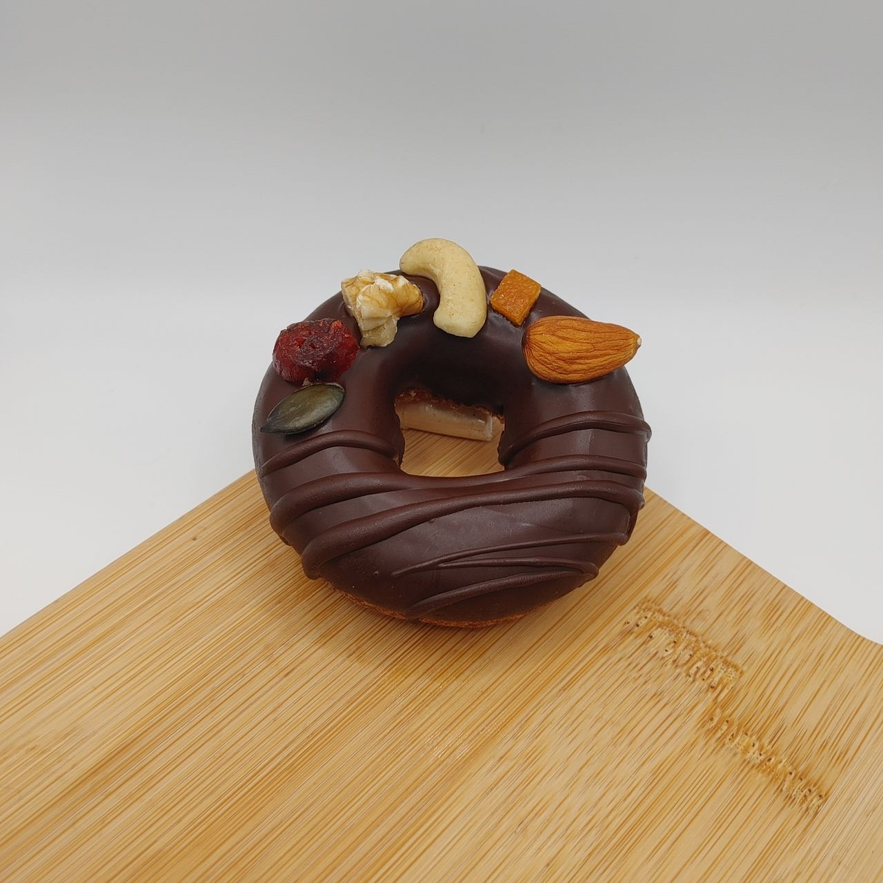 クリスマスドーナツ:チョコナッツ