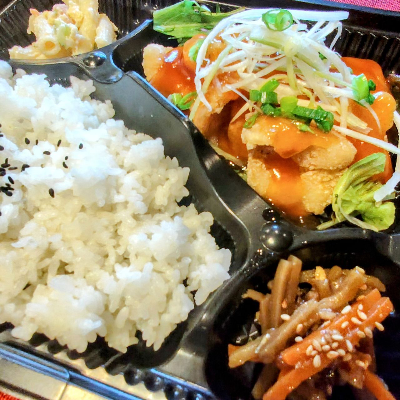 白身魚弁当