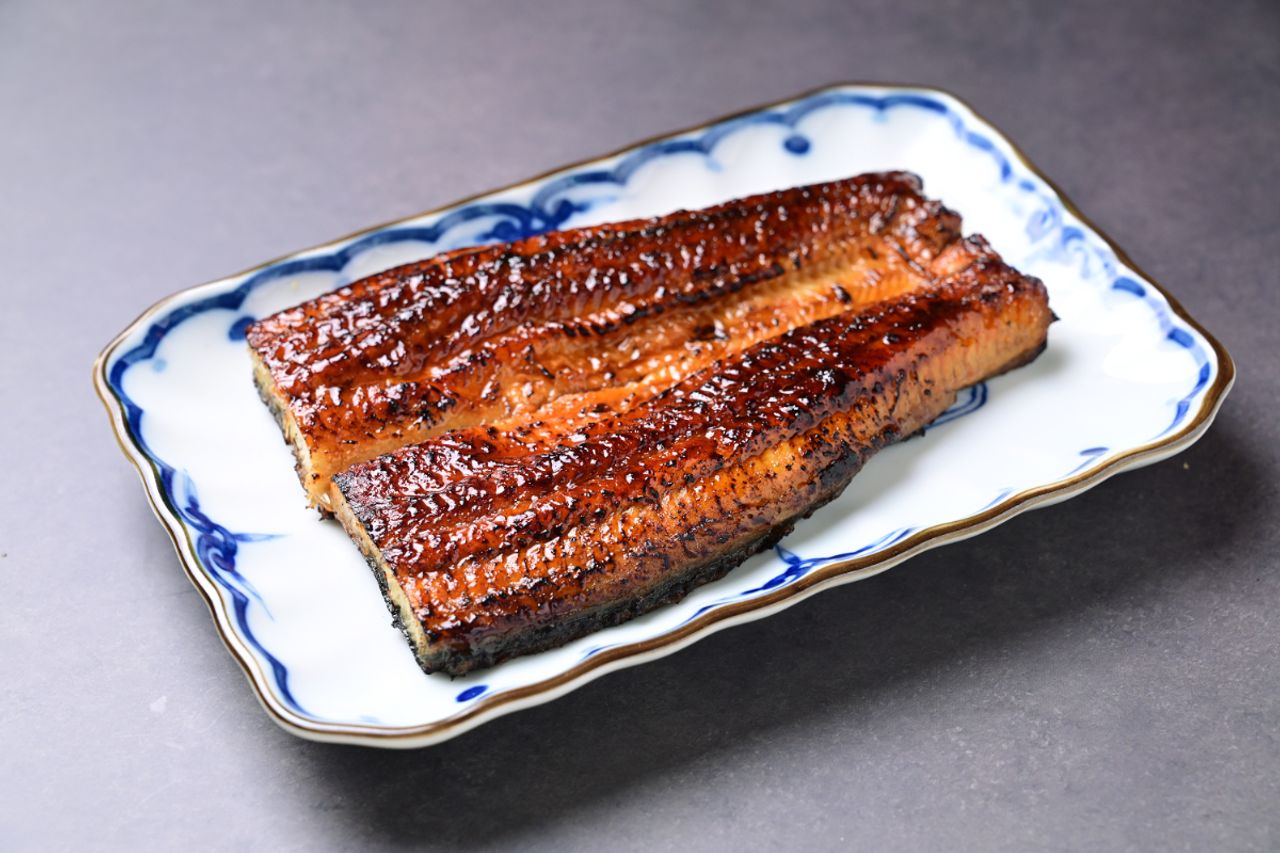 鰻 長焼き 半尾