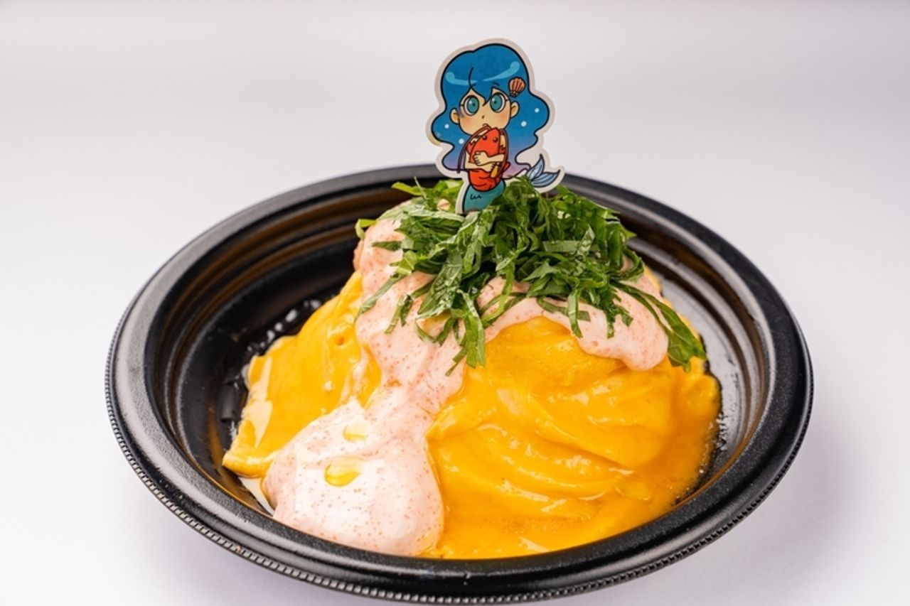 明太子クリームオムライスのシーフード姫