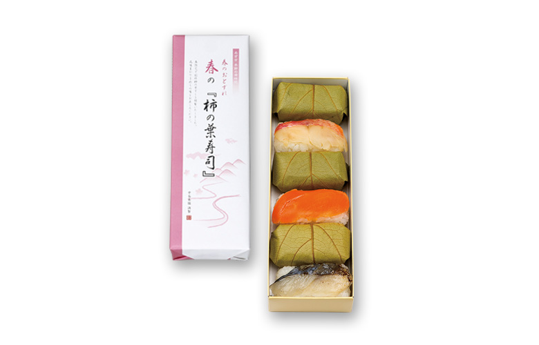 春の柿の葉寿司（6個入）　　（商品コード202406）