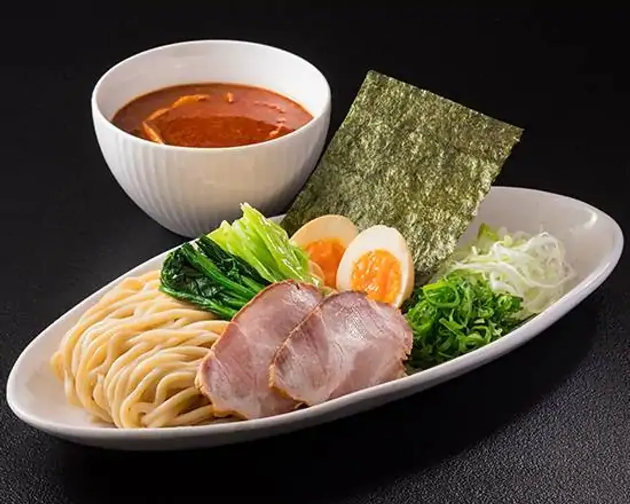 のっけ豚骨つけ麺《辛口》