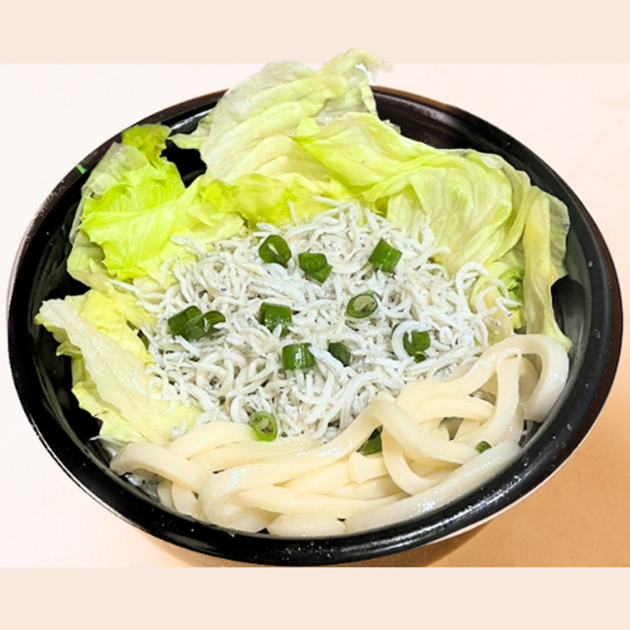 【サラダうどん】1.シラス