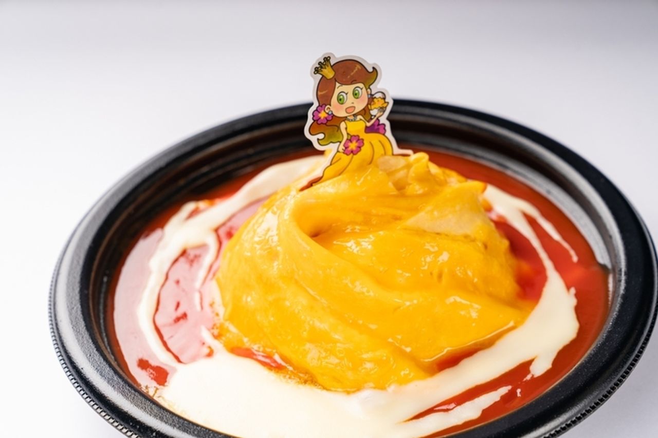 完熟トマトタップリなケチャップソースのオムレツ姫