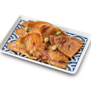 炭火豚ロース皿〈肉並盛〉Pork Loin Plate