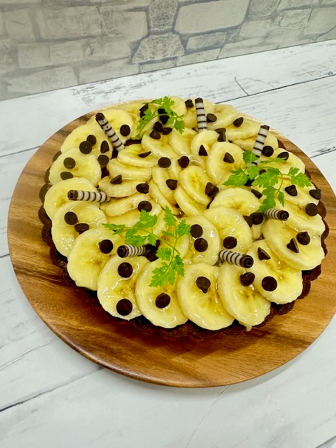 バナナショコラタルト