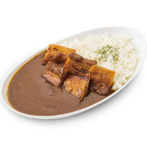 炭火豚バラカレー〈肉並盛〉Pork Belly Curry
